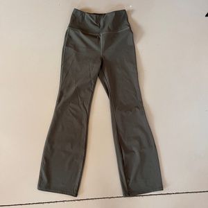 Olive green yoga pants